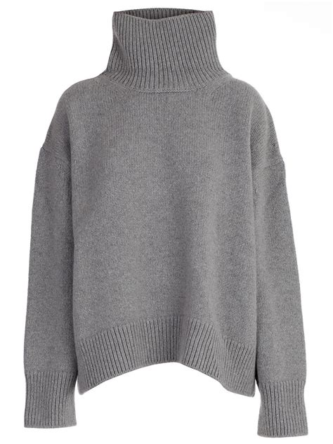 celine jumper grey|Cashmere jumper Celine Grey size M International in Cashmere.